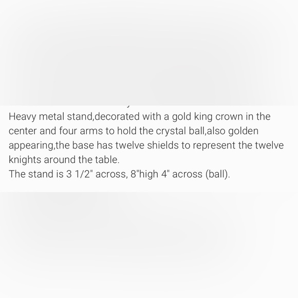 Merlin’s Crystal Ball by The Franklin Mint - Picture 10 of 10